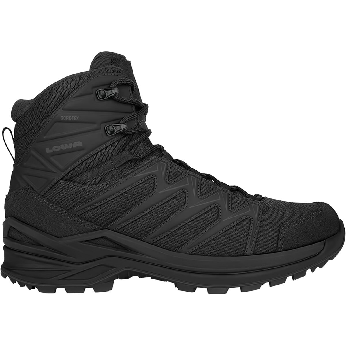Lowa Women's Innox Pro GTX Mid TF Hiking Boot in Black - Size: