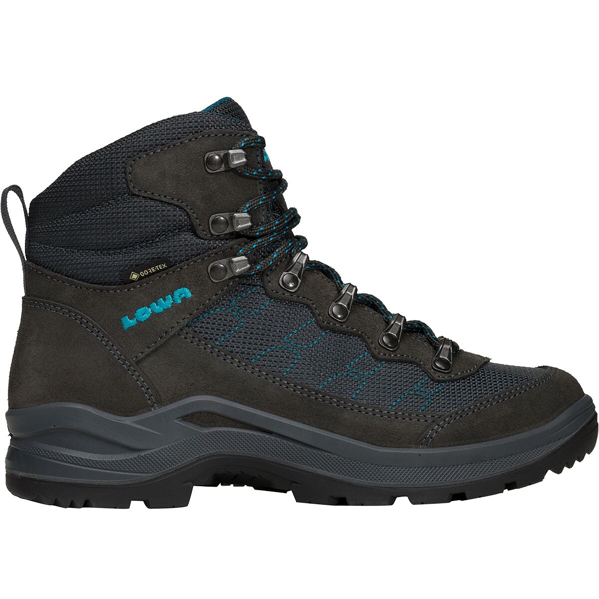Lowa Women's Taurus Pro GTX Mid Hiking Boot in Anthracite - Size: