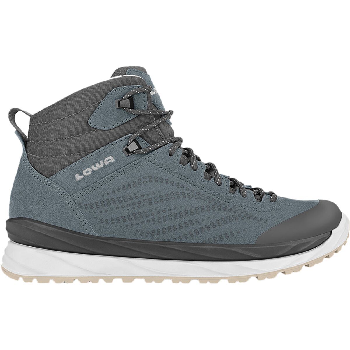 Lowa Women's Malta GTX Mid Boot in Light Grey - Size: 7.5