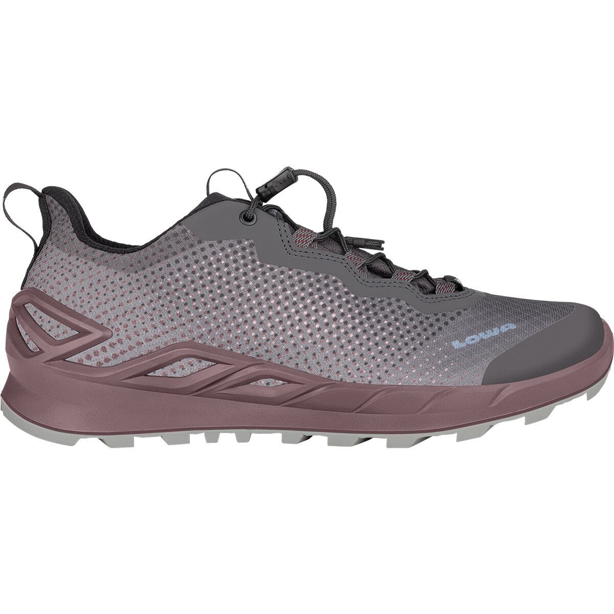 Lowa Women's Merger GTX Lo Hiking Shoe in Rose / Black - Size: 9.5