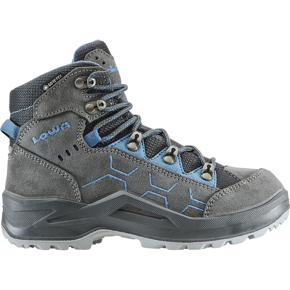 Lowa Kody Evo GTX Mid Hiking Boot - Toddlers' in Anthracite / Blue - Size: