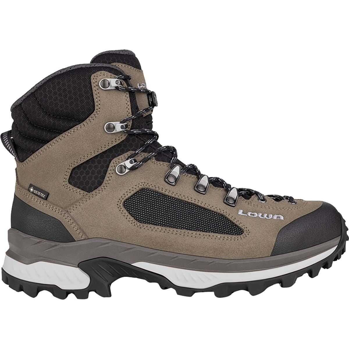 Lowa Men's Corvara GTX Mid Backpacking Boot in Dune / Grey - Size: