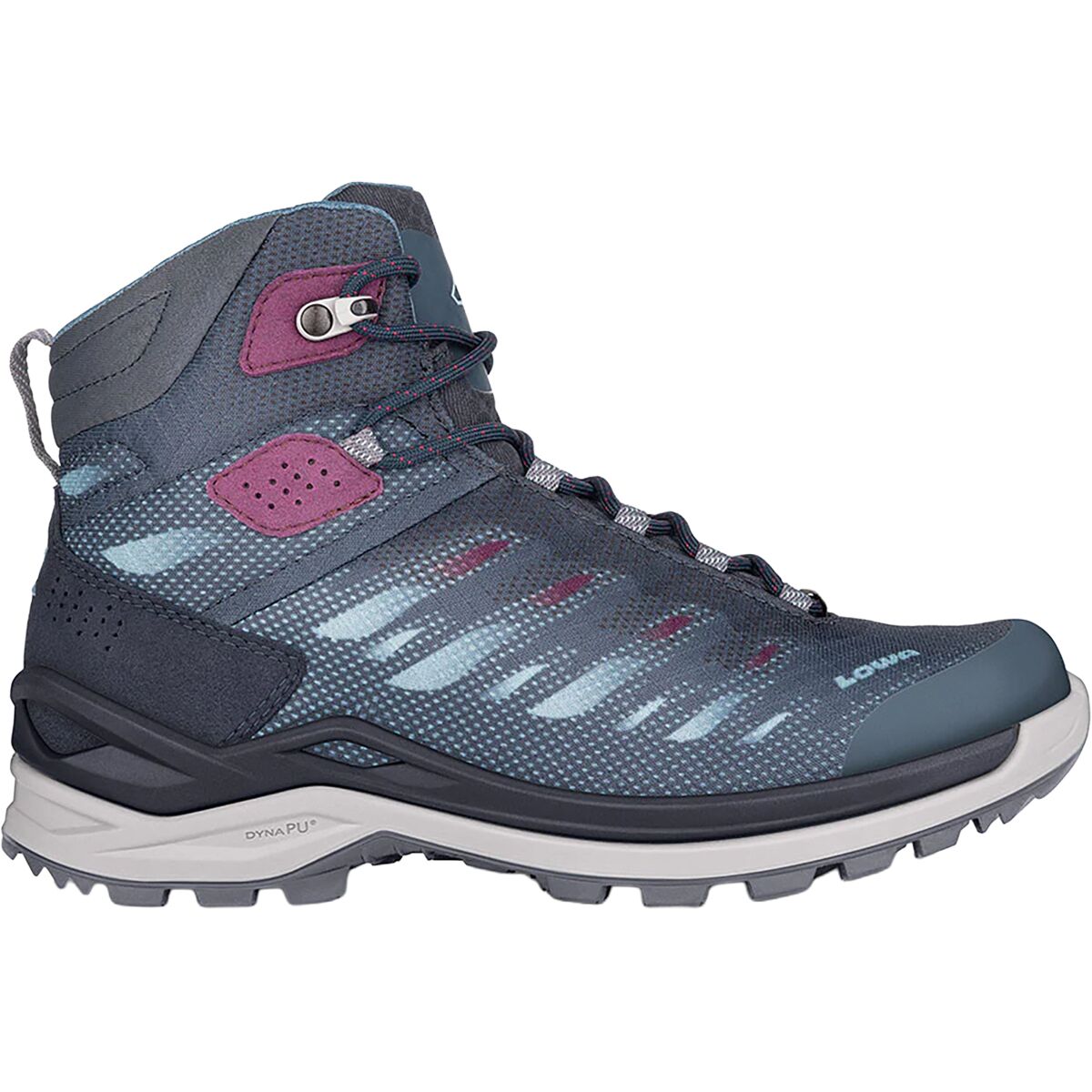 Lowa Women's Ferrox GTX Mid Hiking Boot in Navy / Ice Blue - Size: