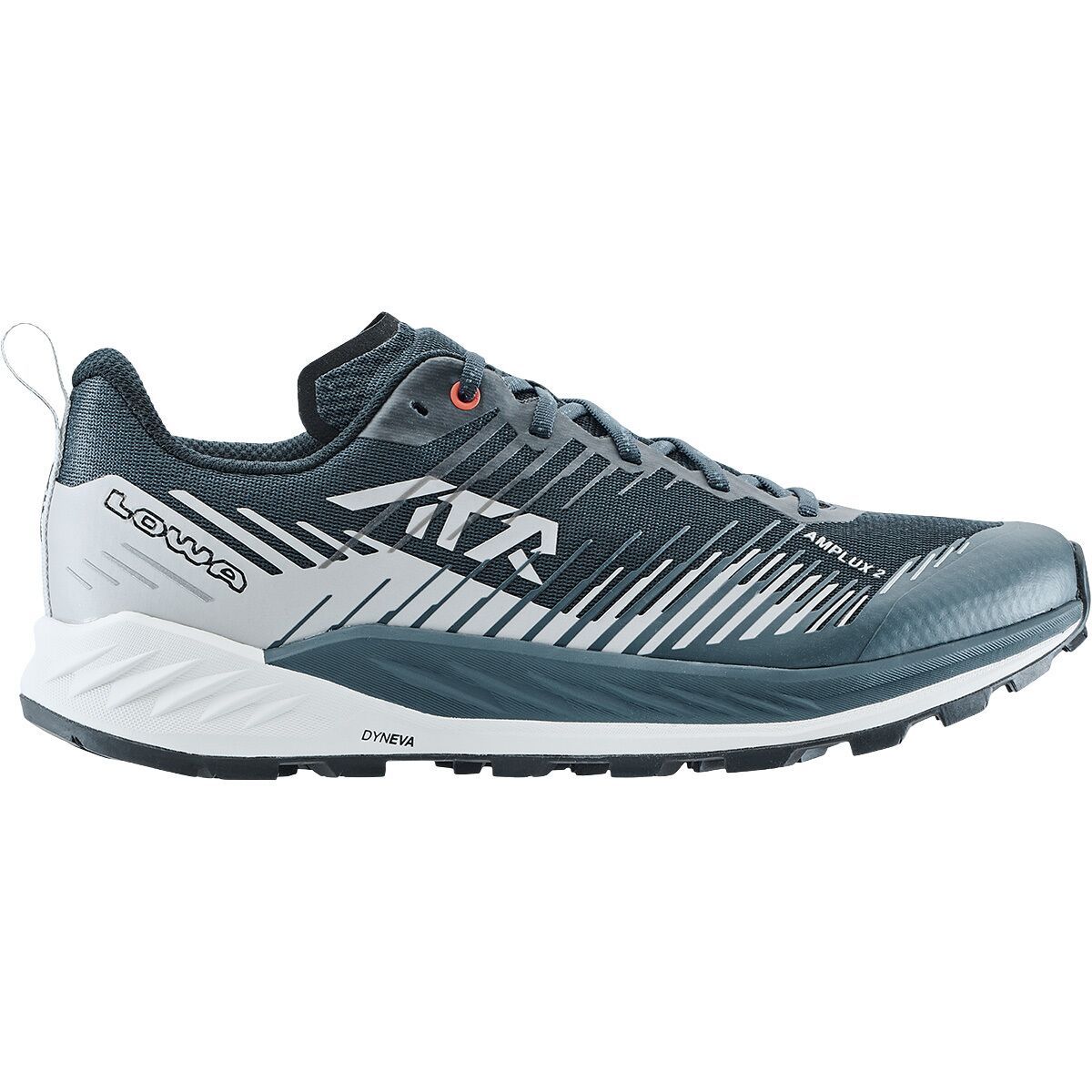 Lowa Men's Amplux 2 Trail Running Shoe in Navy / Grey - Size: