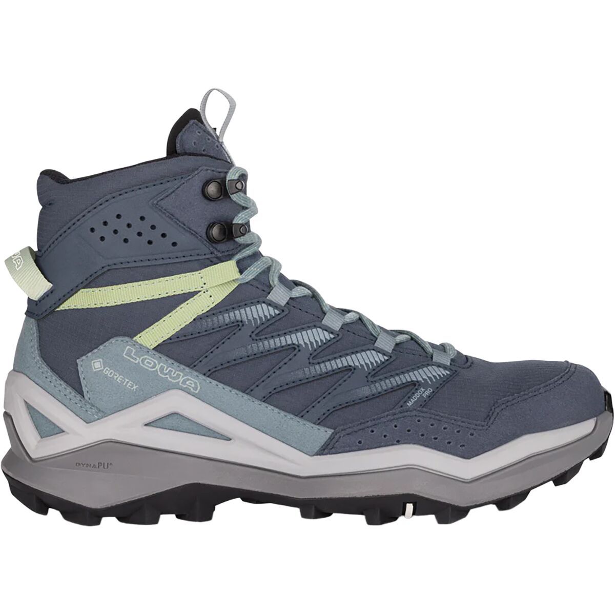 Lowa Women's Maddox Pro GTX Mid Hiking Boot in Smoke Blue / Slate Blue - Size: