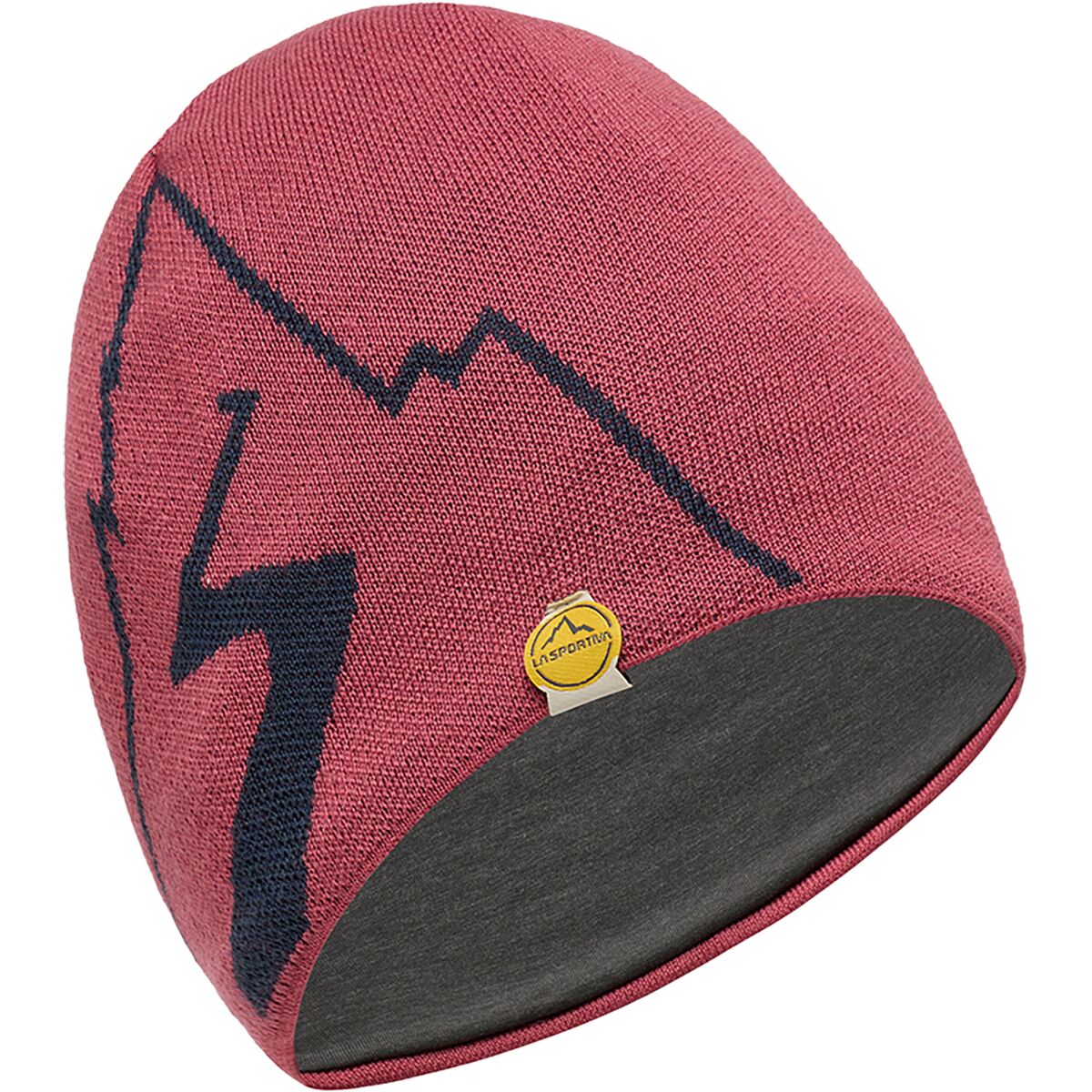 La Sportiva Woolly Beanie in Rosebay / Night Sky - Size: Large