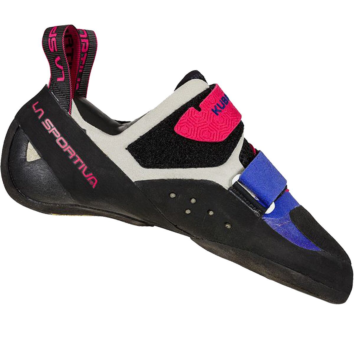 La Sportiva Women's Kubo Climbing Shoe in Royal / Love Potion - Size: 33