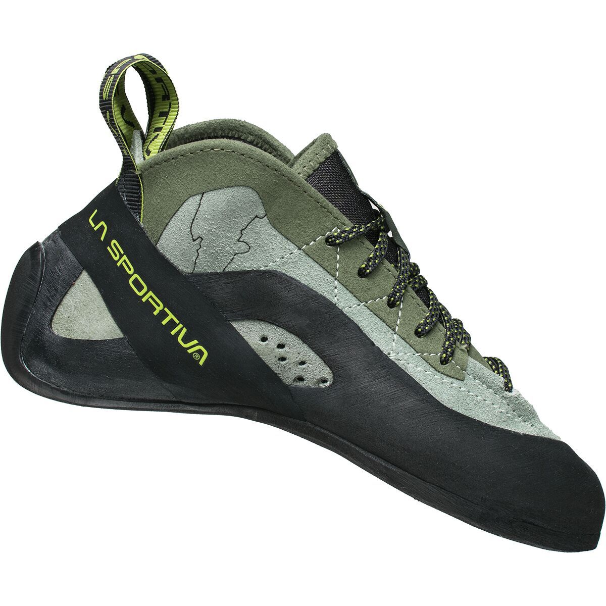 La Sportiva TC Pro Climbing Shoe in Olive - Size: 34