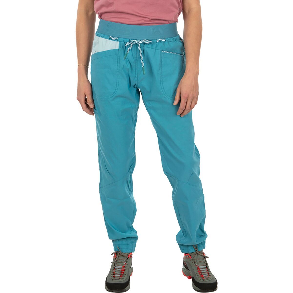 La Sportiva Women's Mantra Pant in Carbon - Size: Medium