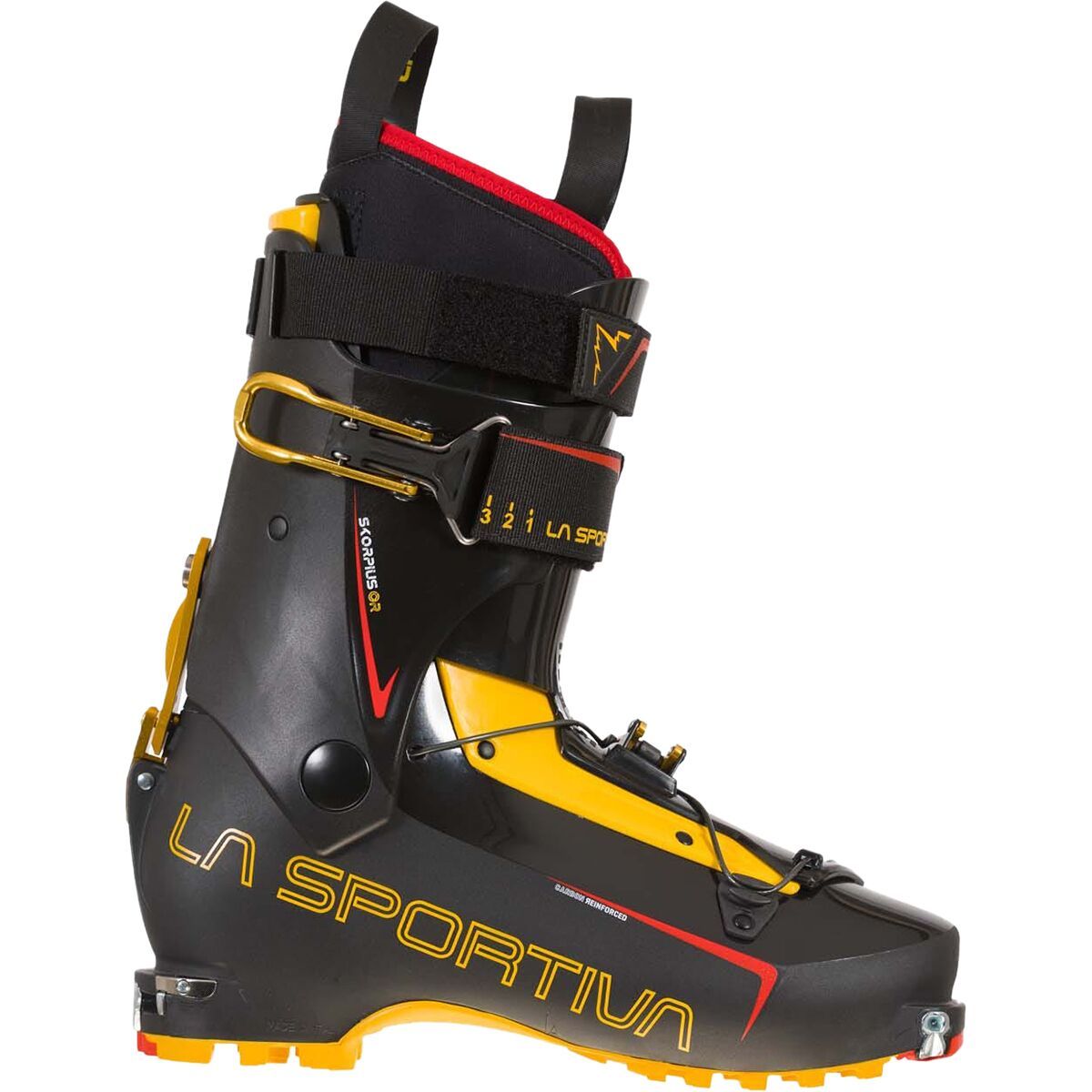 La Sportiva Skorpius CR Alpine Touring Boot - 2025 in Black / Yellow - Size: 29.5