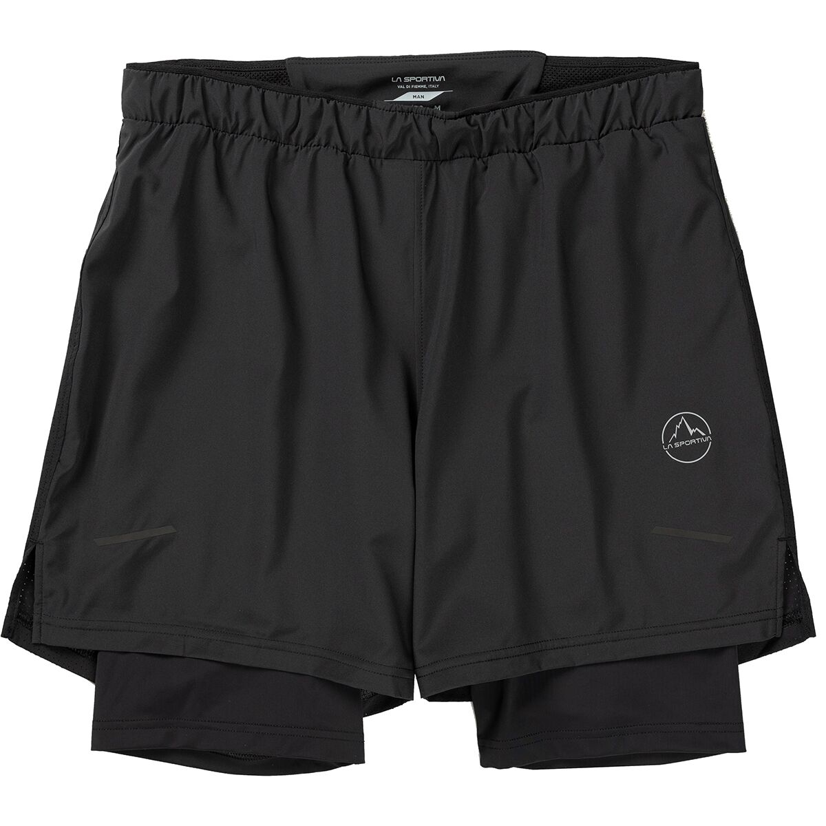 La Sportiva Men's Trail Bite Short in Black / Cloud - Size: XL