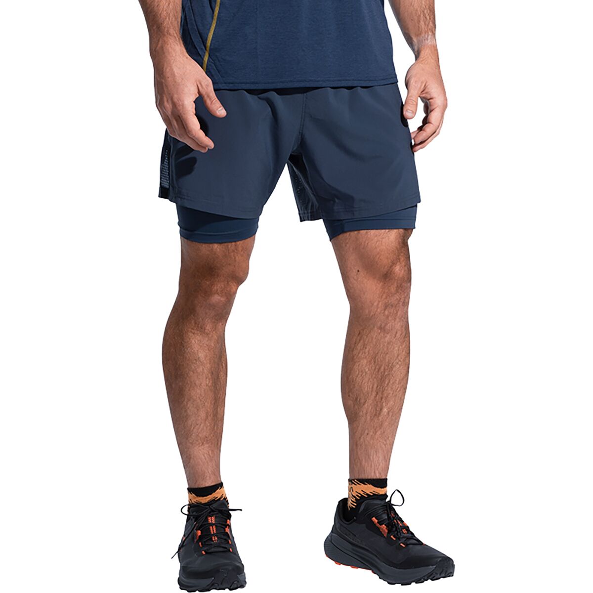 La Sportiva Men's Trail Bite Short in Night Sky / Chalk - Size: Small