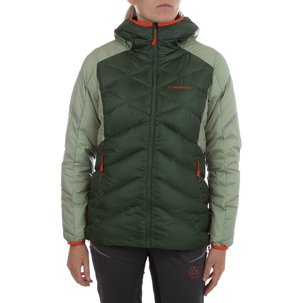 La Sportiva Women's Bivouac Down Jacket in Forest / Tea - Size: Small