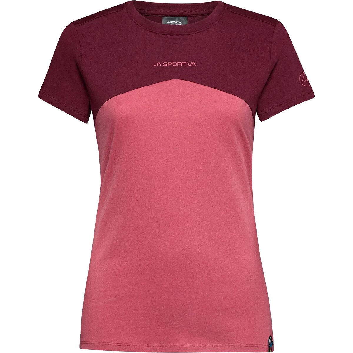 La Sportiva Women's Roof T-Shirt in Rosebay / Redwood - Size: XS