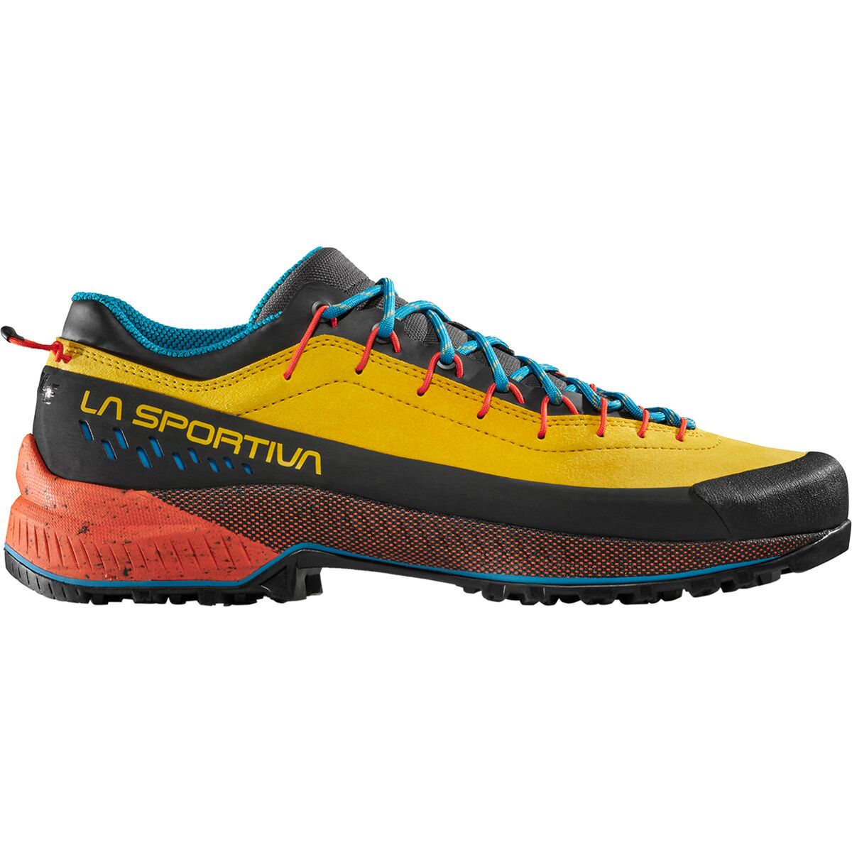 La Sportiva Men's TX4 Evo Approach Shoe in Bamboo / Tropic Blue - Size: 37