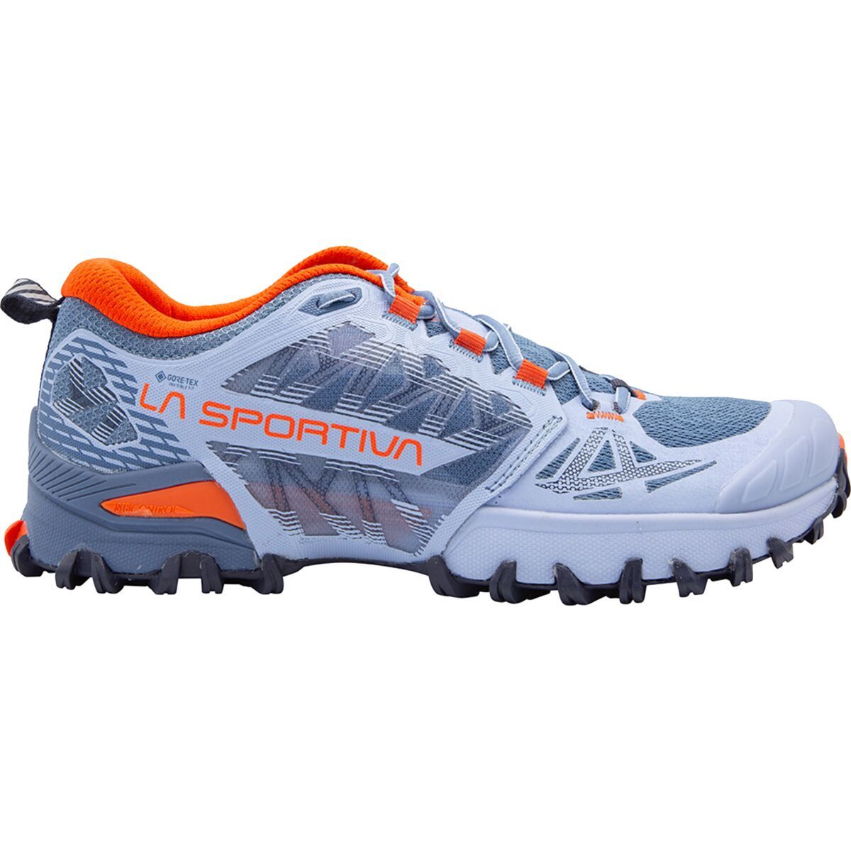 La Sportiva Women's Bushido III GTX Wide Trail Running Shoe in Moonlight - Size: