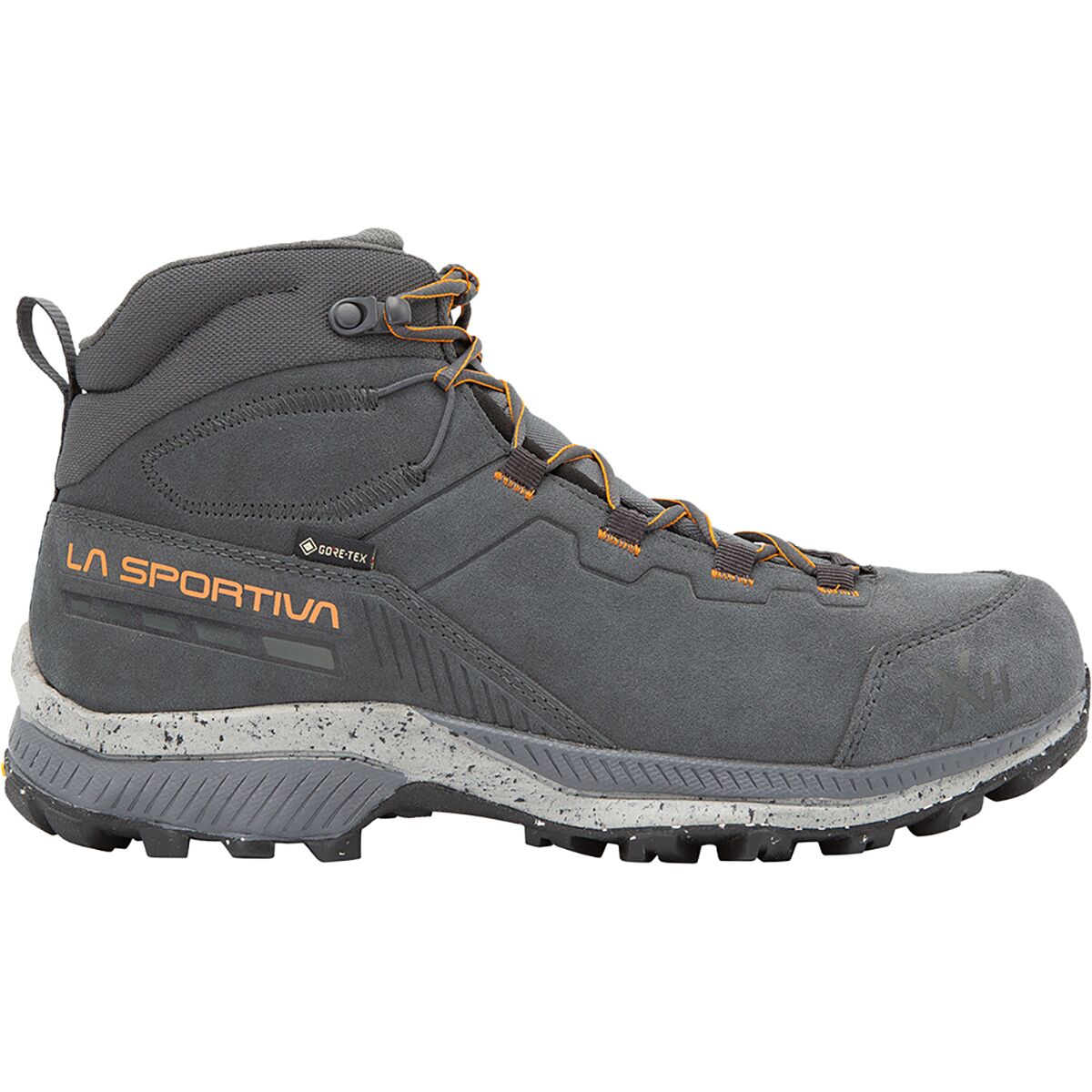 La Sportiva Men's TX Hike Mid Leather GTX Hiking Boot in Metal / Hawaiian Sun - Size: