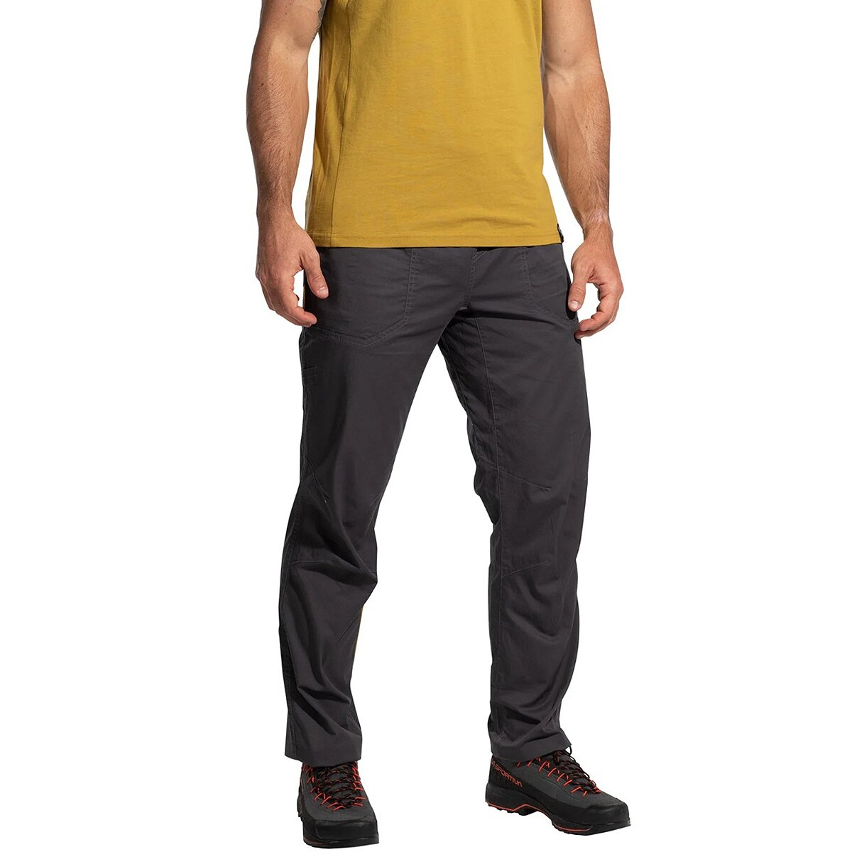 La Sportiva La Sportiva Men's Bolt Pant in Onyx / Savana - Size: Large - $64.35 at Steep and Cheap