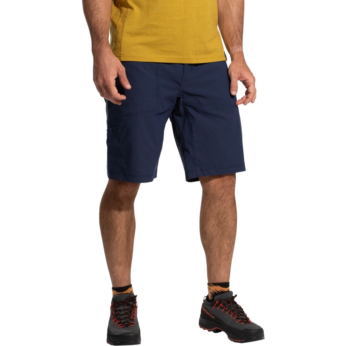 La Sportiva Men's Talus Short in Night Sky / Savana - Size: XL