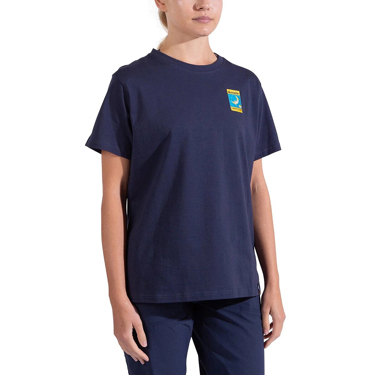 La Sportiva Women's Moon Climb T-Shirt in Night Sky - Size: XS