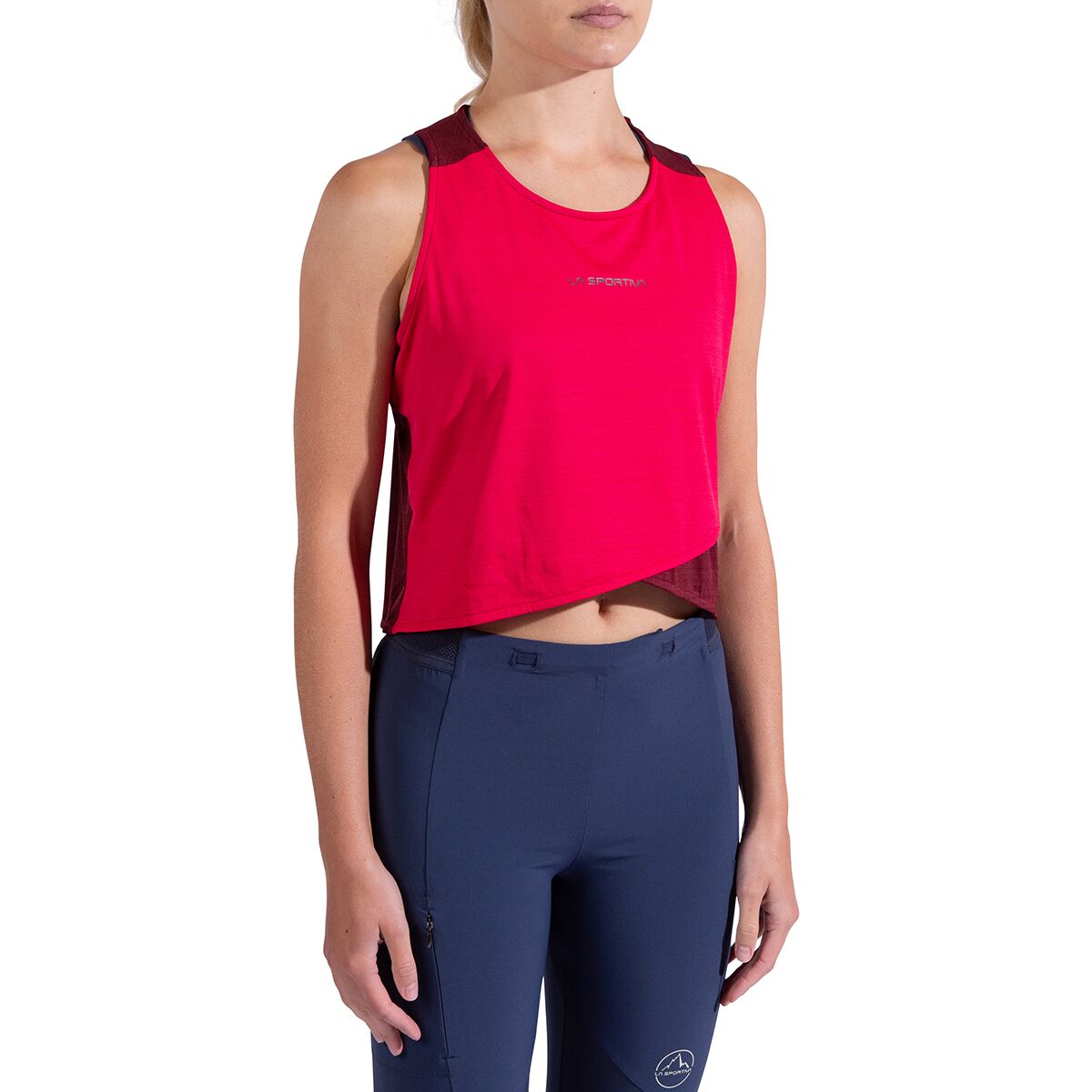 La Sportiva La Sportiva Women's Sunfire Tank Top in Azalea / Redwood - Size: XL - $24.50 at SteepandCheap.com