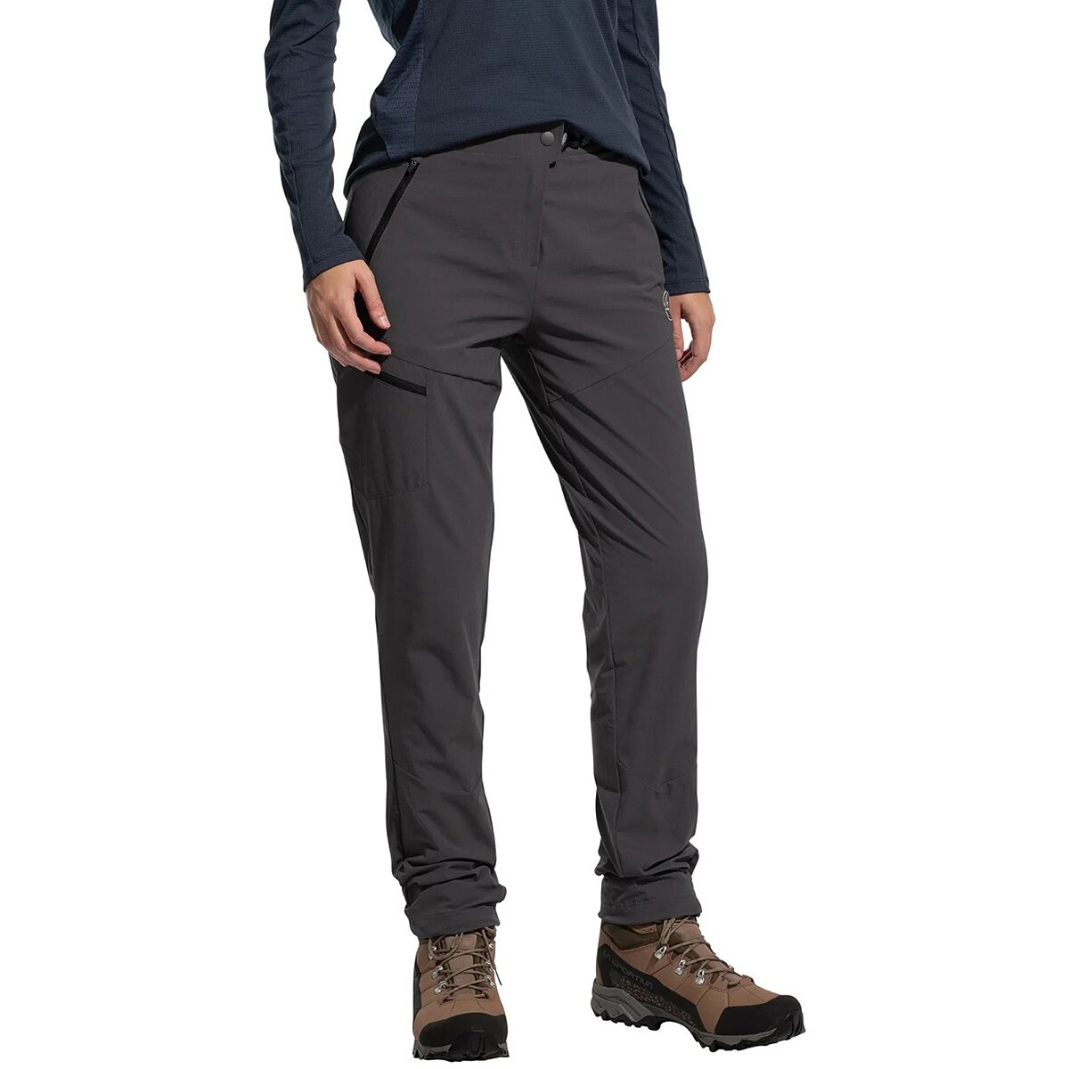 La Sportiva La Sportiva Women's West Crest Pant in Onyx / Chalk - Size: Small - $118.30 at Steep and Cheap