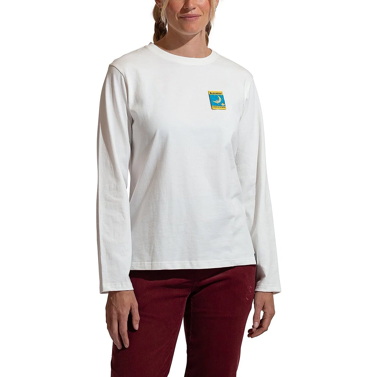 La Sportiva La Sportiva Women's Moon Climb Long-Sleeve Shirt in Chalk - Size: XS - $31.85 at Steep and Cheap