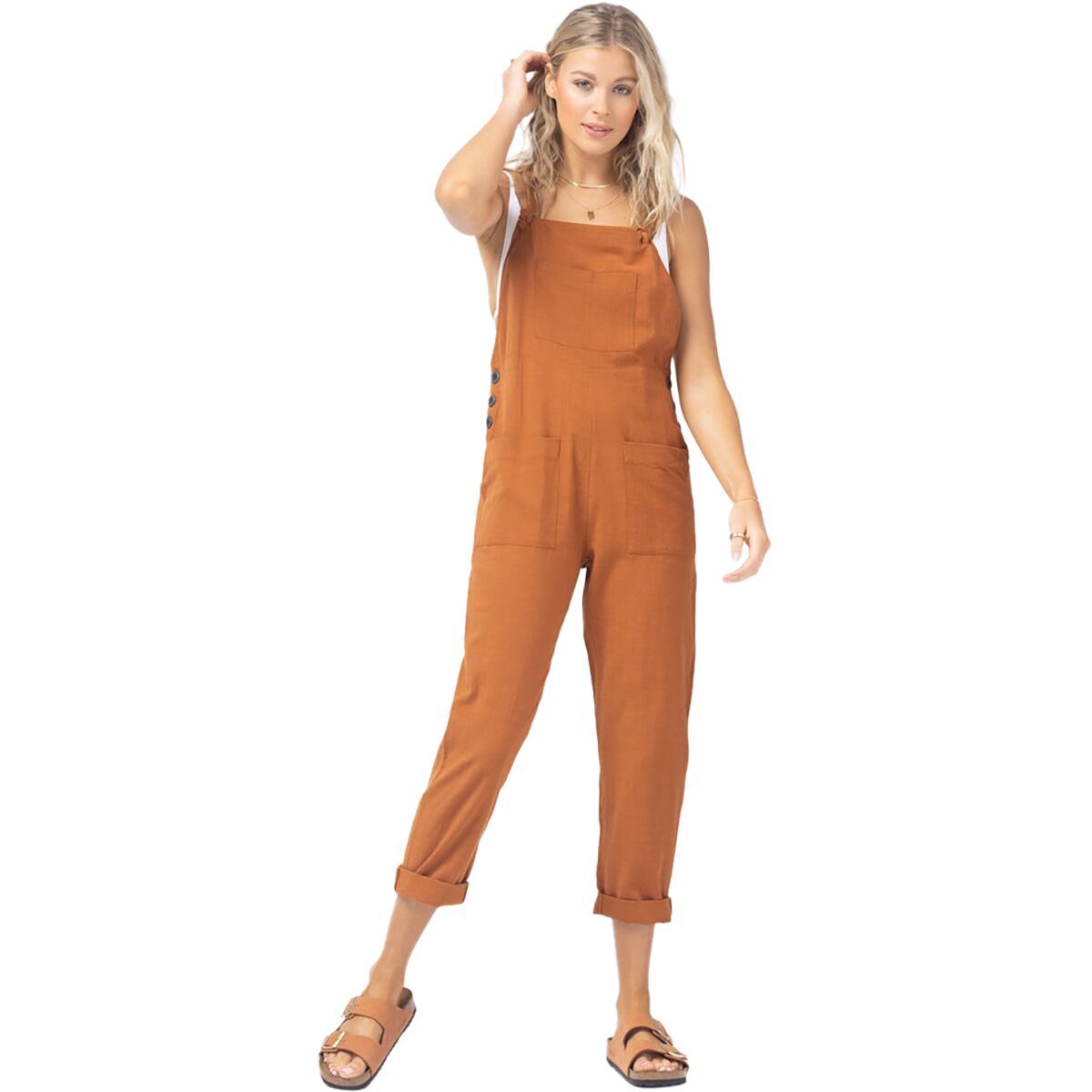 L Space Women's Cali Girl Jumper in Cream - Size: Large