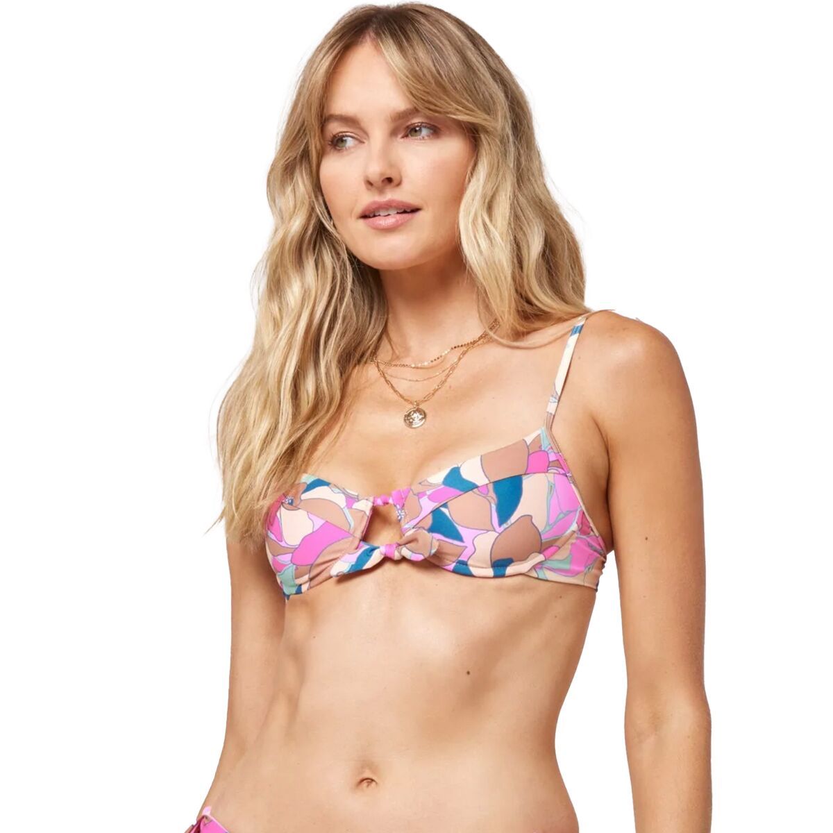 L Space Women's Rose Bikini Top in Sundazed Floral - Size: Small