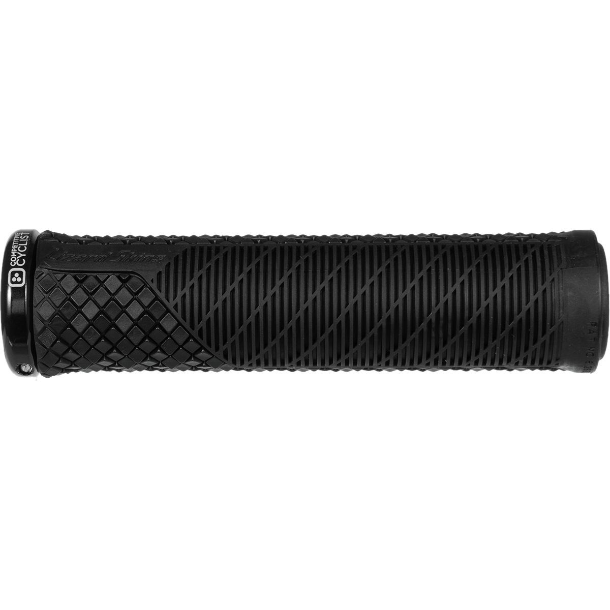 Lizard Skins Charger Evo Lock-On Grips - Limited Edition in Black / Black CC Logo Clamp - Size: 136mm