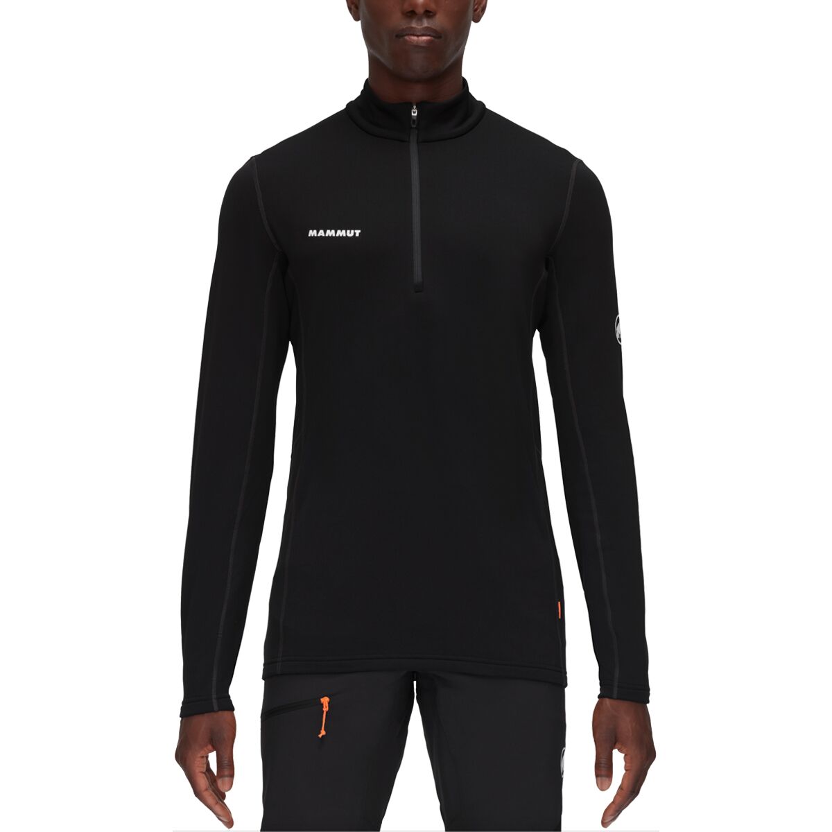 Mammut Mammut Men's Aenergy ML Half-Zip Pullover in Black - Size: XL - $70.95 at SteepandCheap.com