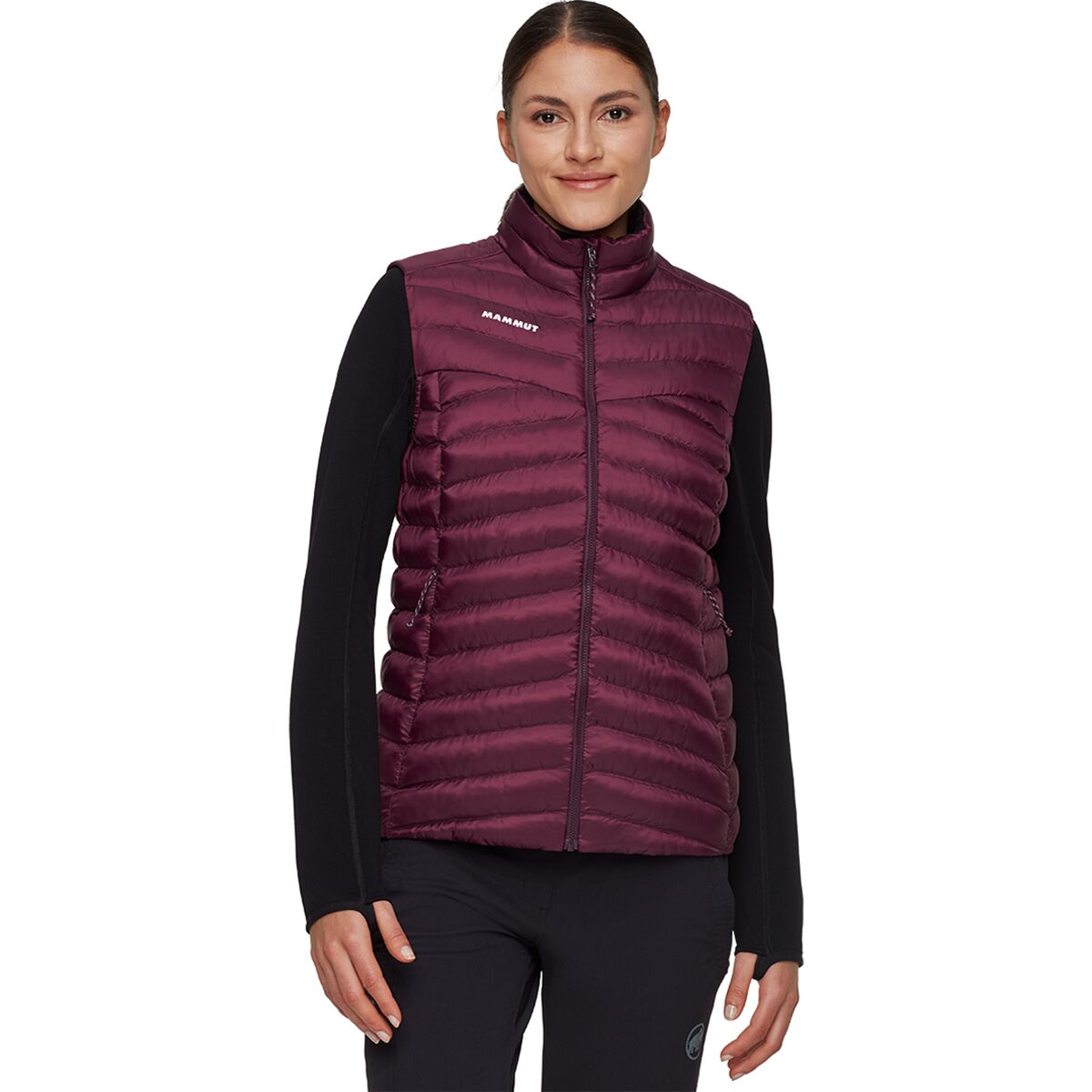 Mammut Women's Albula IN Vest in Vin / Black - Size: XS