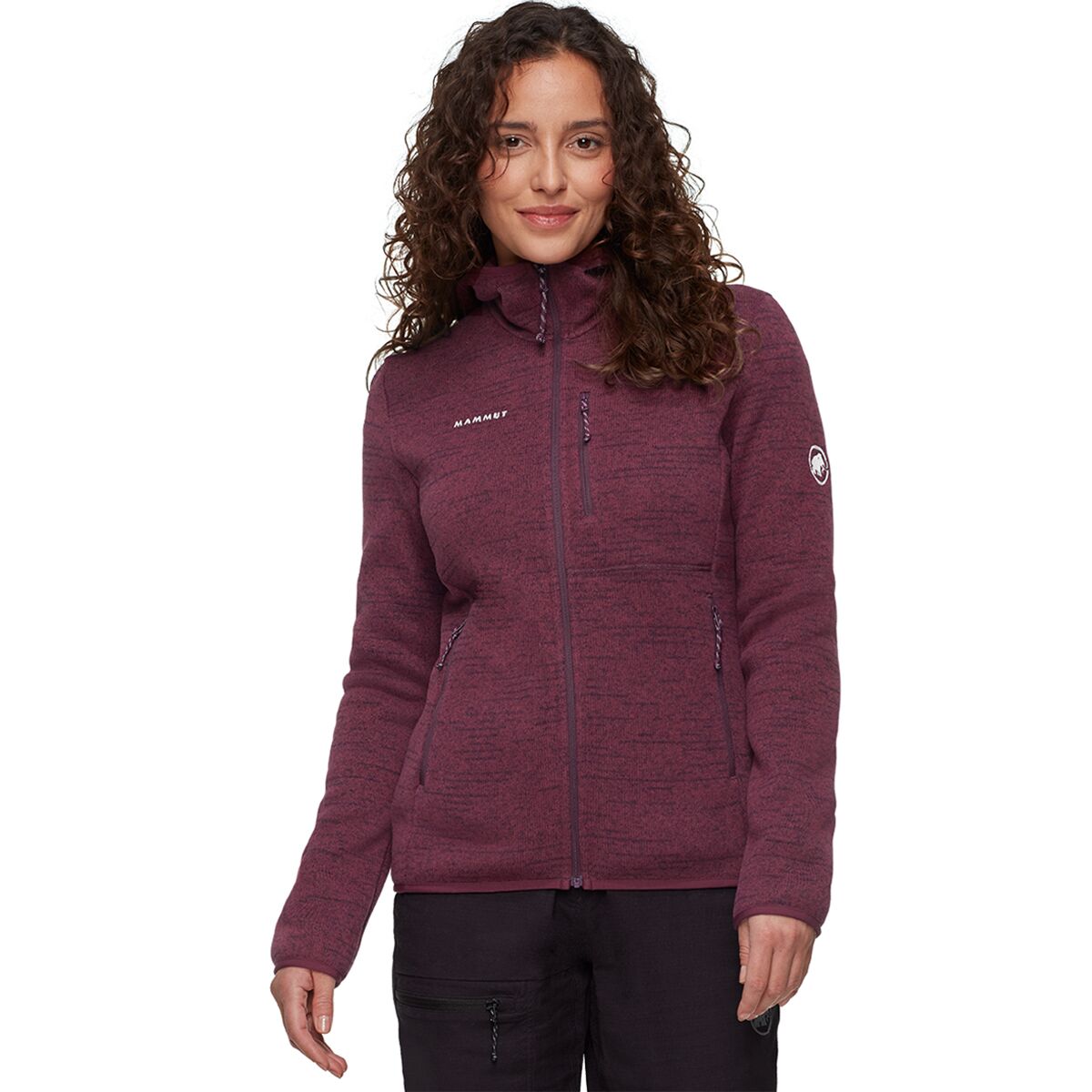 Mammut Mammut Women's Arctic IV ML Hooded Jacket in Vin Melange - Size: XS - $114.95 at Steep and Cheap
