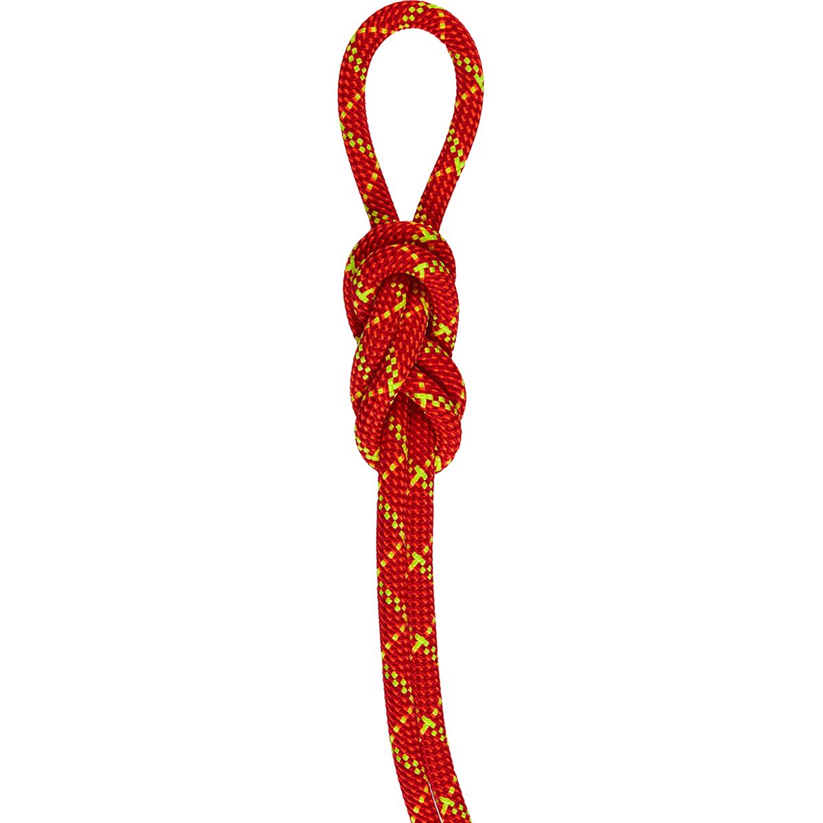 Mammut 8.0 Alpine Core Protect Dry Rope in Dry Standard Fire / Halo - Size: 50m