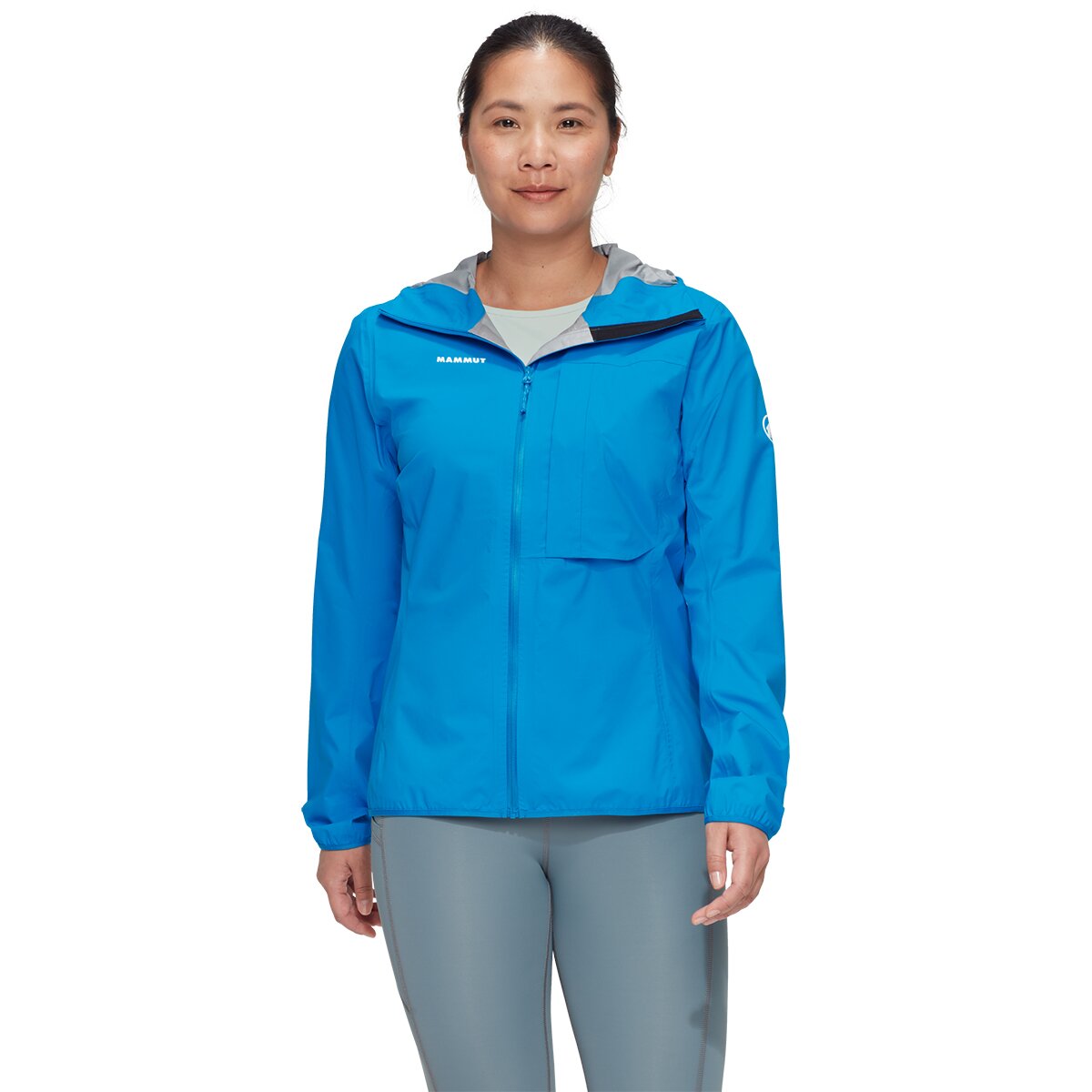 Mammut Women's Ducan Light HS Hooded Jacket in Glacier Blue - Size: Small