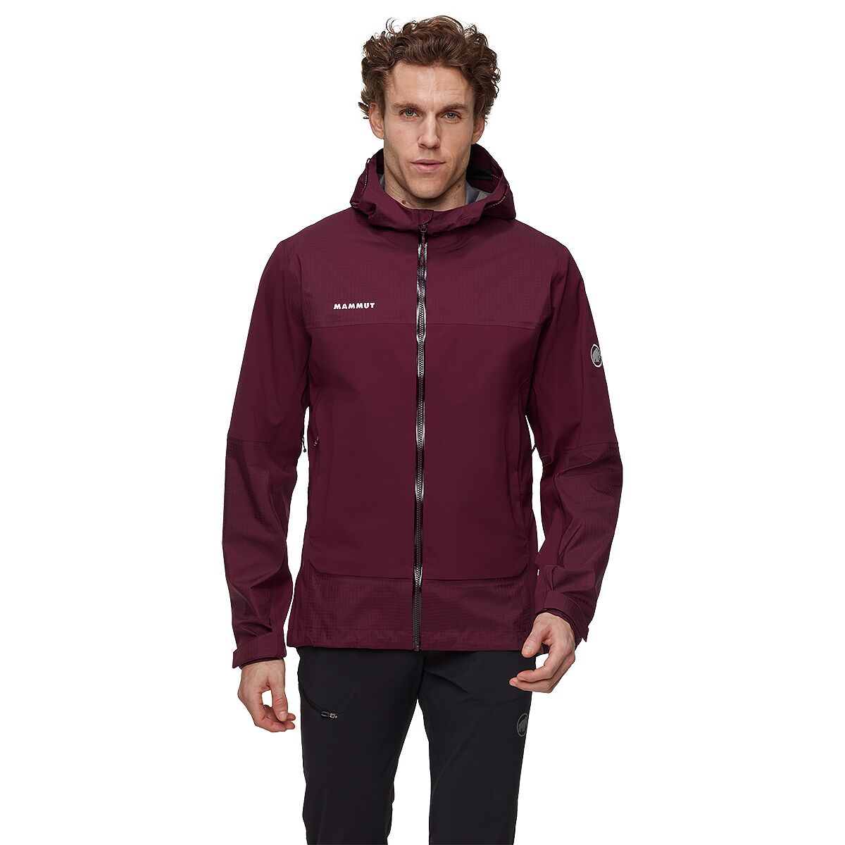 Mammut Mammut Men's Ducan Guide HS Hooded Jacket in Vin - Size: XL - $194.35 at SteepandCheap.com