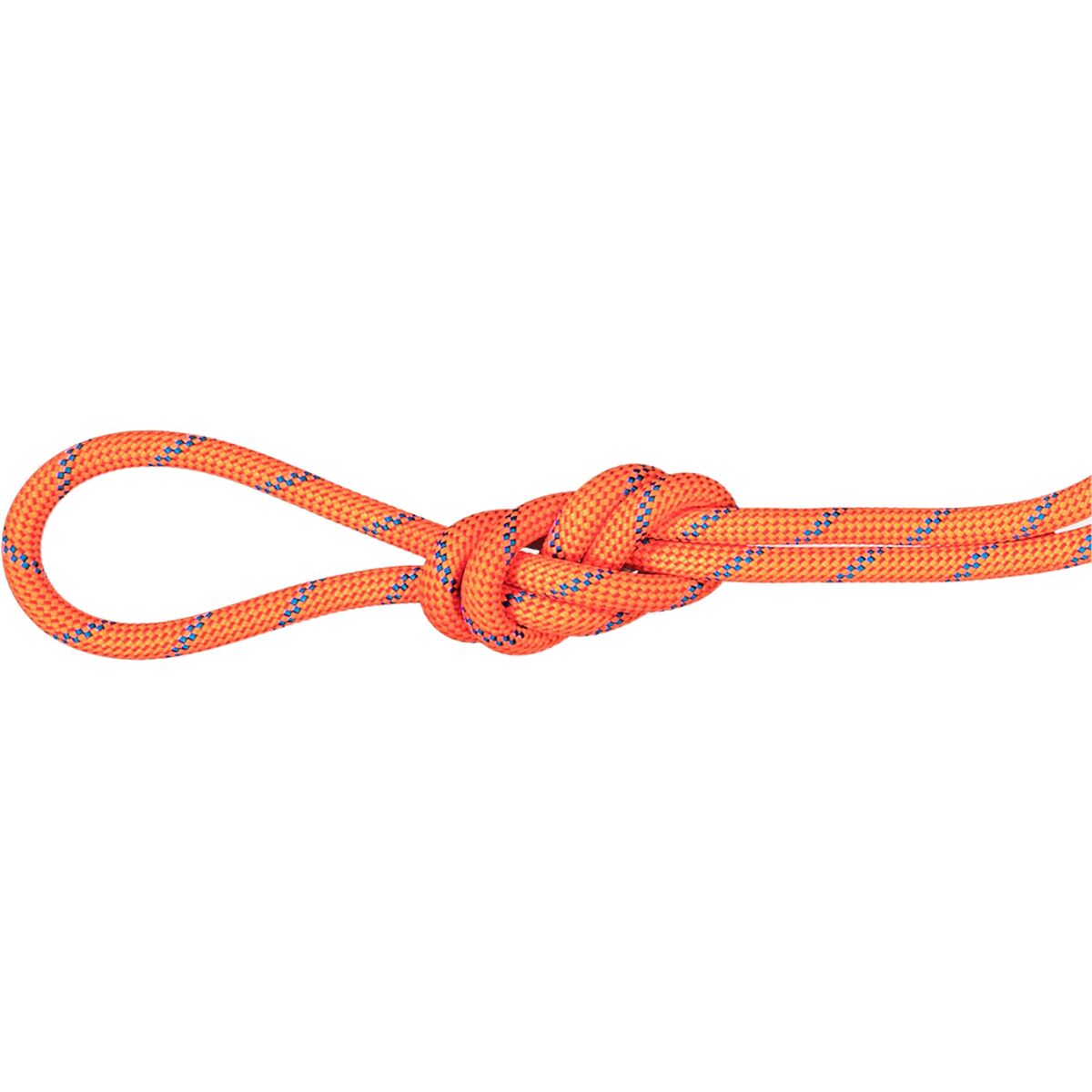 Mammut Alpine Sender Dry Rope - 7.5mm in Fire / Blue - Size: 50m