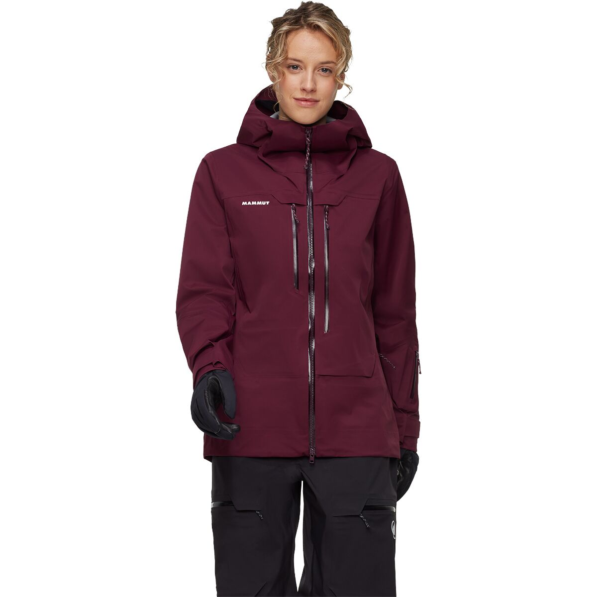 Mammut Women's Haldigrat Light HS Hooded Jacket in Vin - Size: XS