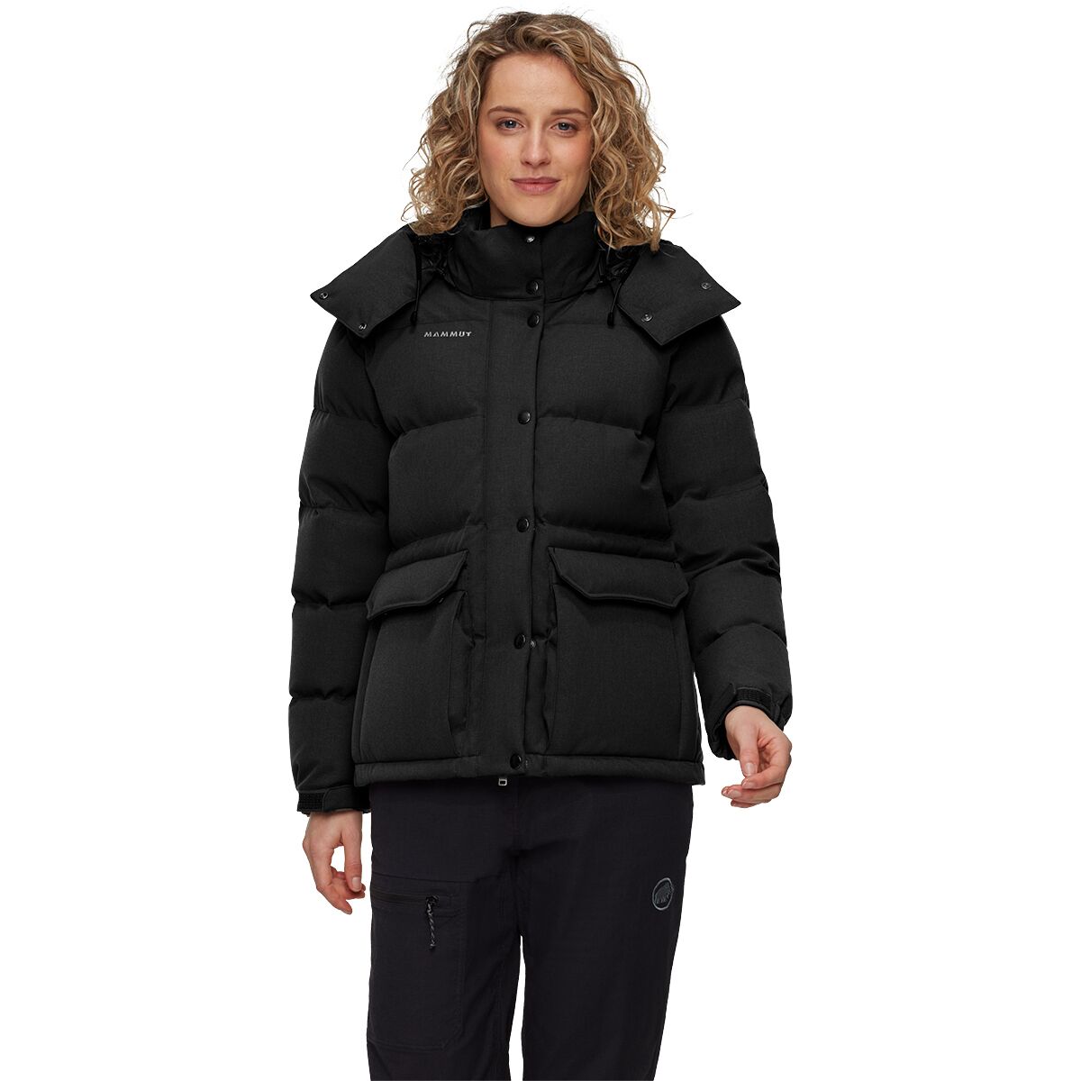 Mammut Women's Roseg 2.0 IN Hooded Jacket in Black - Size: Medium