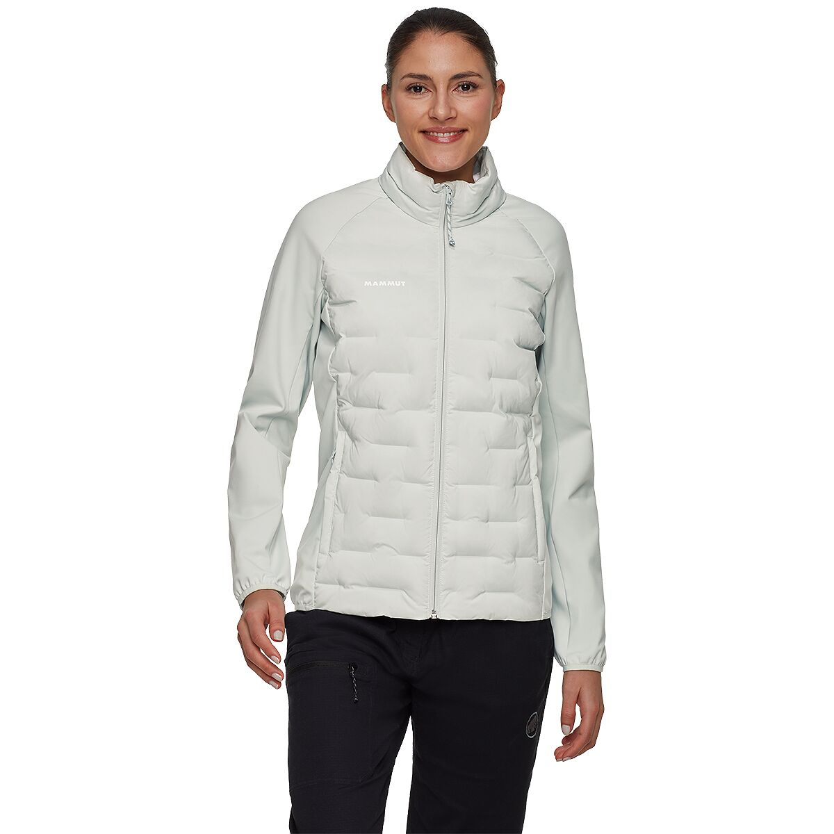 Mammut Women's Sender IN Hybrid Jacket in Silver Sage - Size: Small