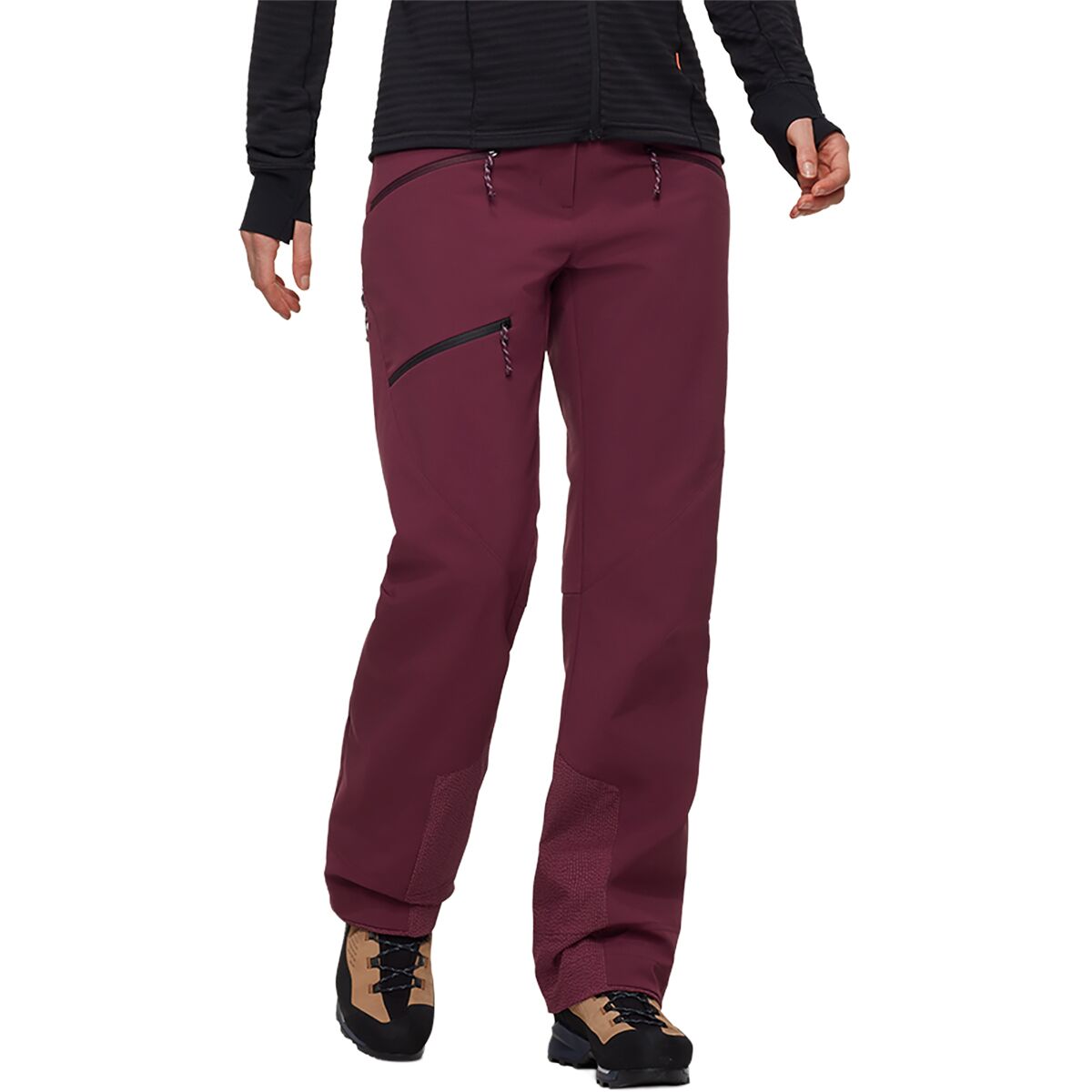 Mammut Women's Taiss Guide SO Pant in Vin - Size: 12/Regular