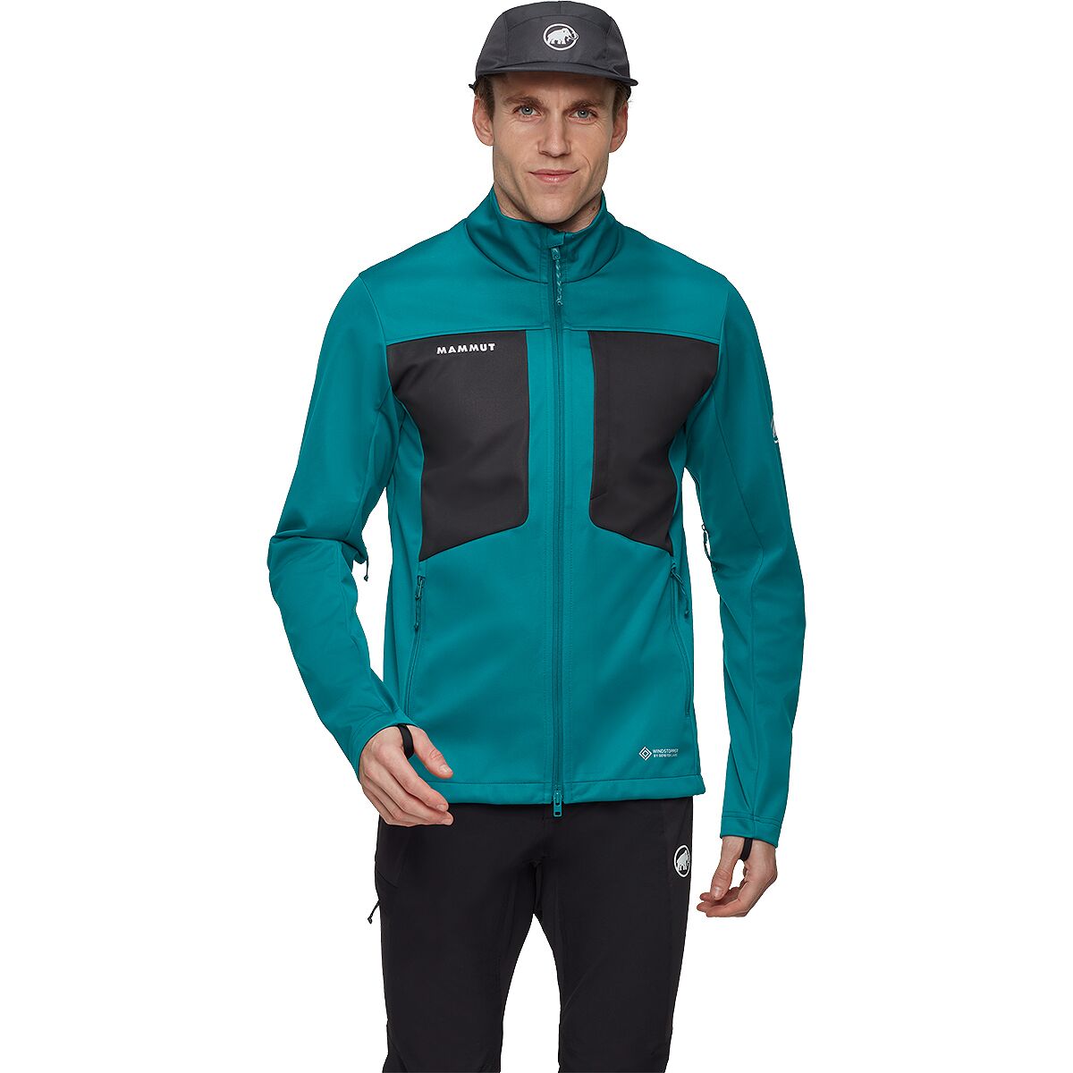 Mammut Mammut Men's Ultimate VIII SO Jacket in Deep Teal / Black - Size: XXL - $201.75 at Steep and Cheap