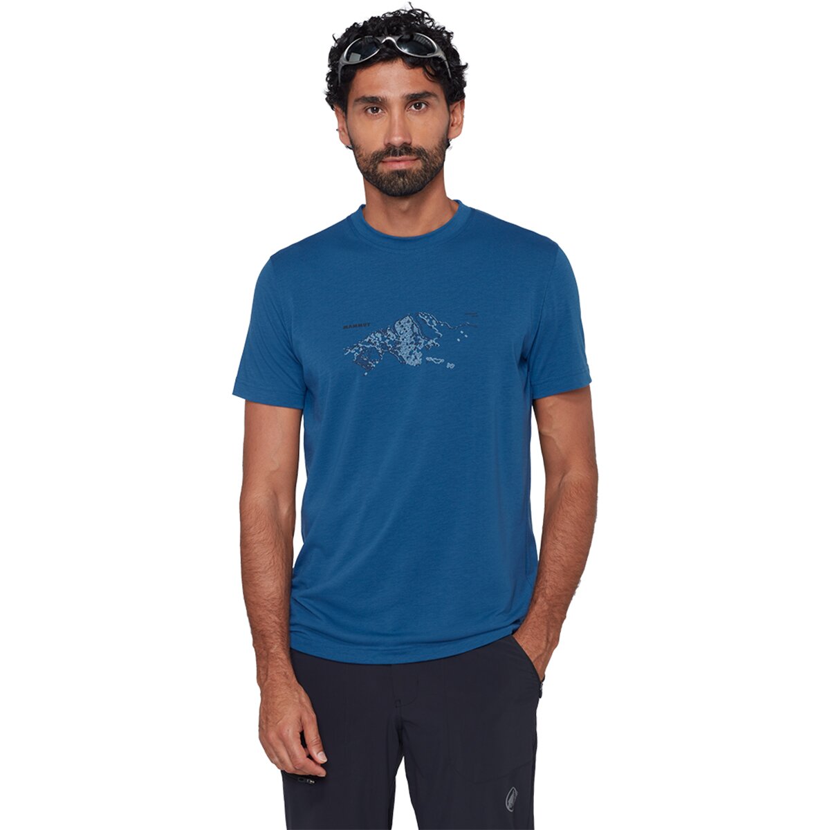 Mammut Mammut Men's Mountain Fruendenhorn T-Shirt in Tschiel - Size: XL - $29.50 at SteepandCheap.com