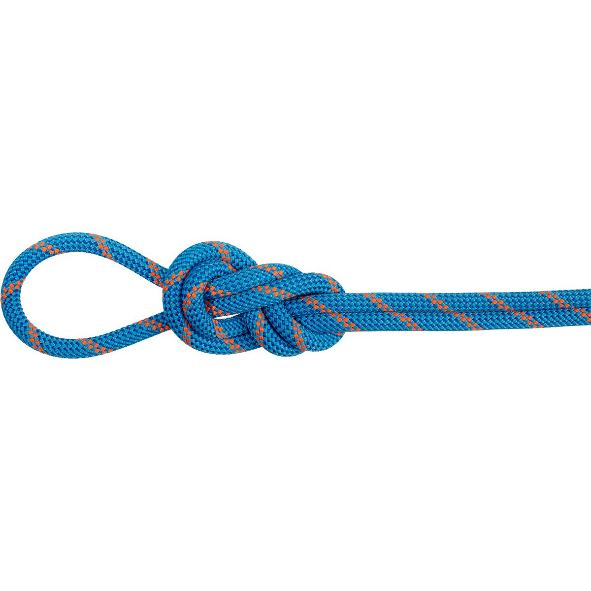 Mammut 8.0 Alpine Dry Rope in Ocean / Vibrant Orange - Size: 70m
