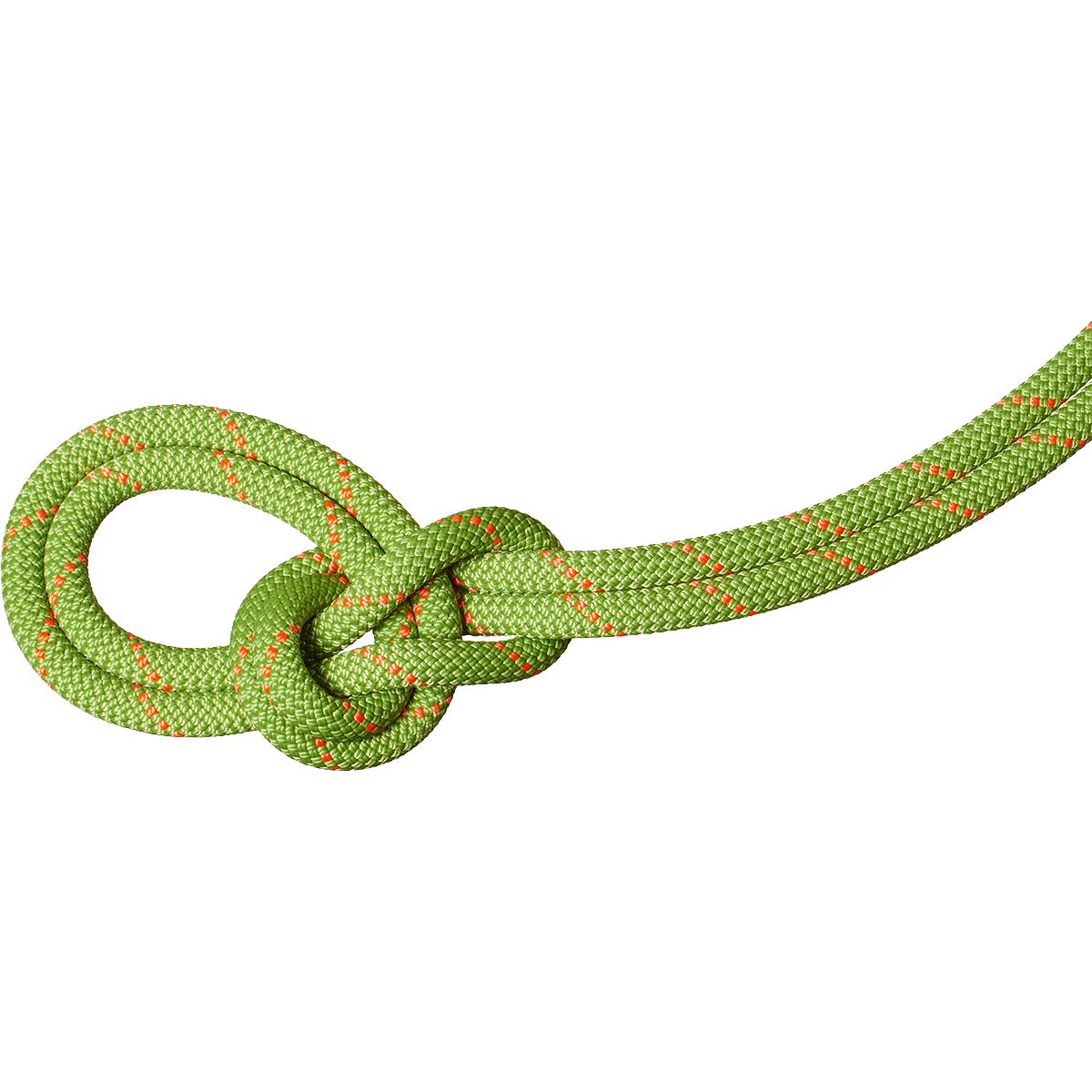 Mammut 9.8 Crag Recycled Classic Rope in Golf / Vibrant Orange - Size: 80m