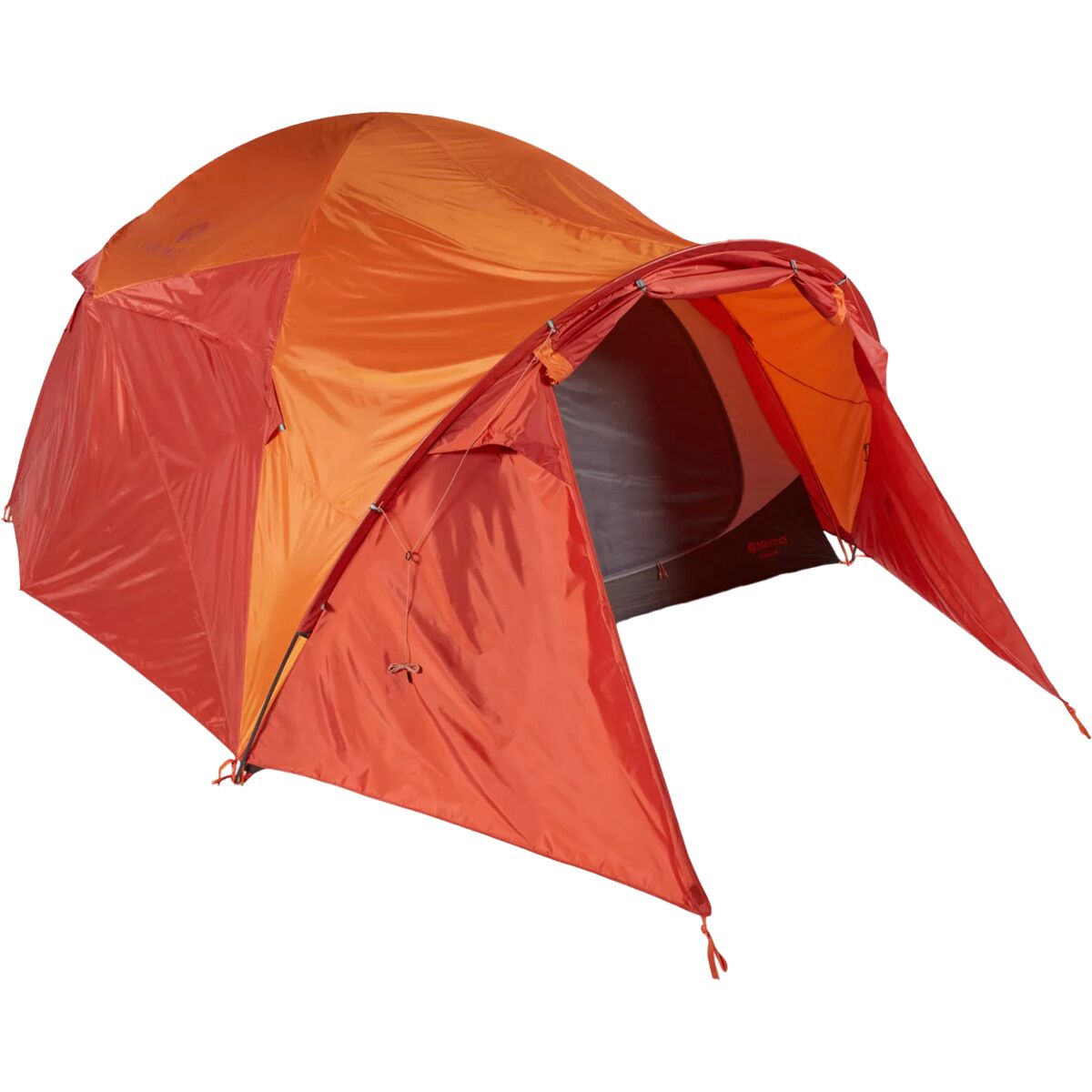 Marmot Halo Tent: 6-Person 3-Season in Tangelo / Rusted Orange