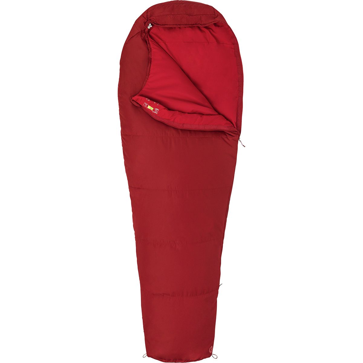 Marmot NanoWave 45 Sleeping Bag: 45F Synthetic in Brick - Size: Regular/Left Zip