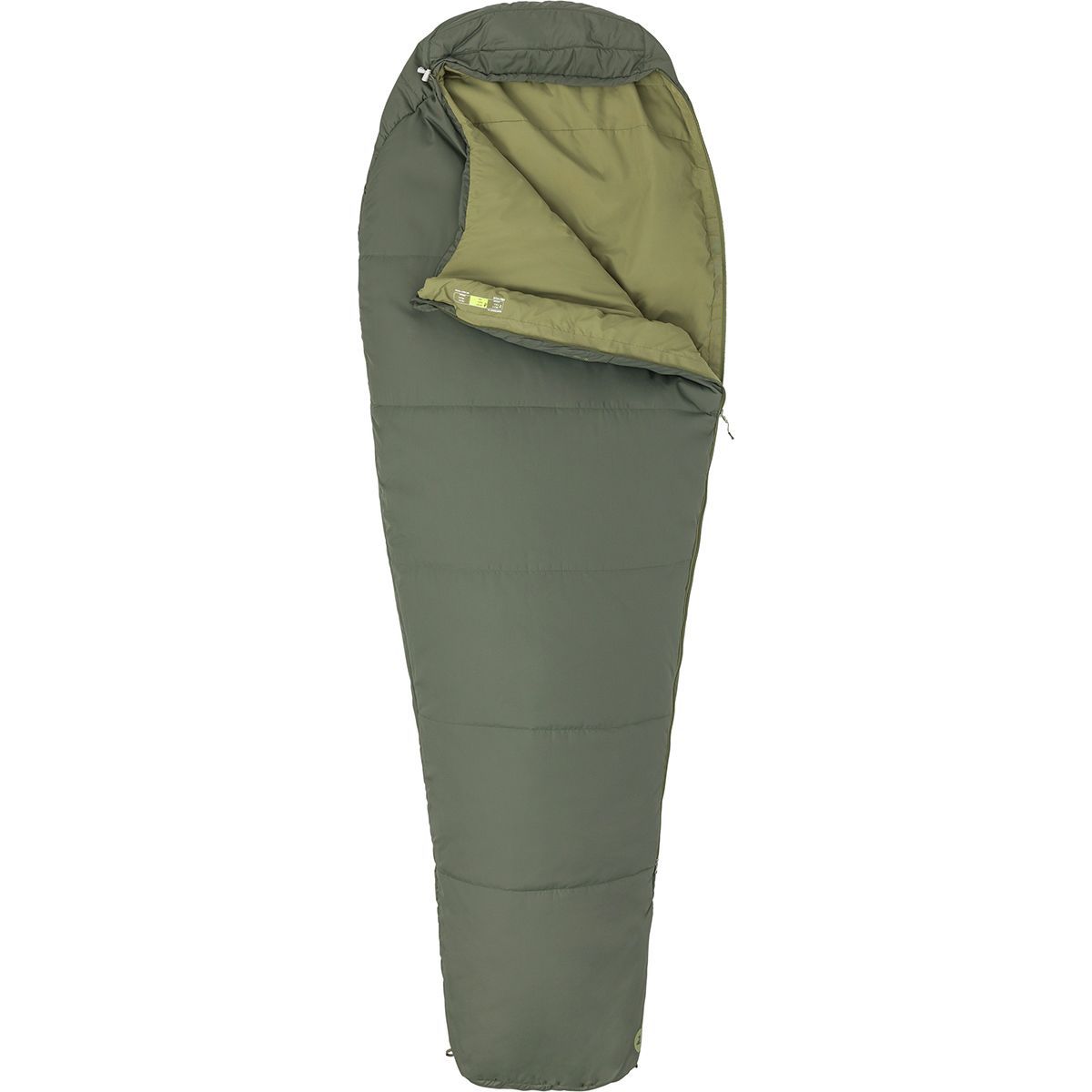Marmot NanoWave 35 Sleeping Bag: 35F Synthetic in Crocodile - Size: Regular/Left Zip