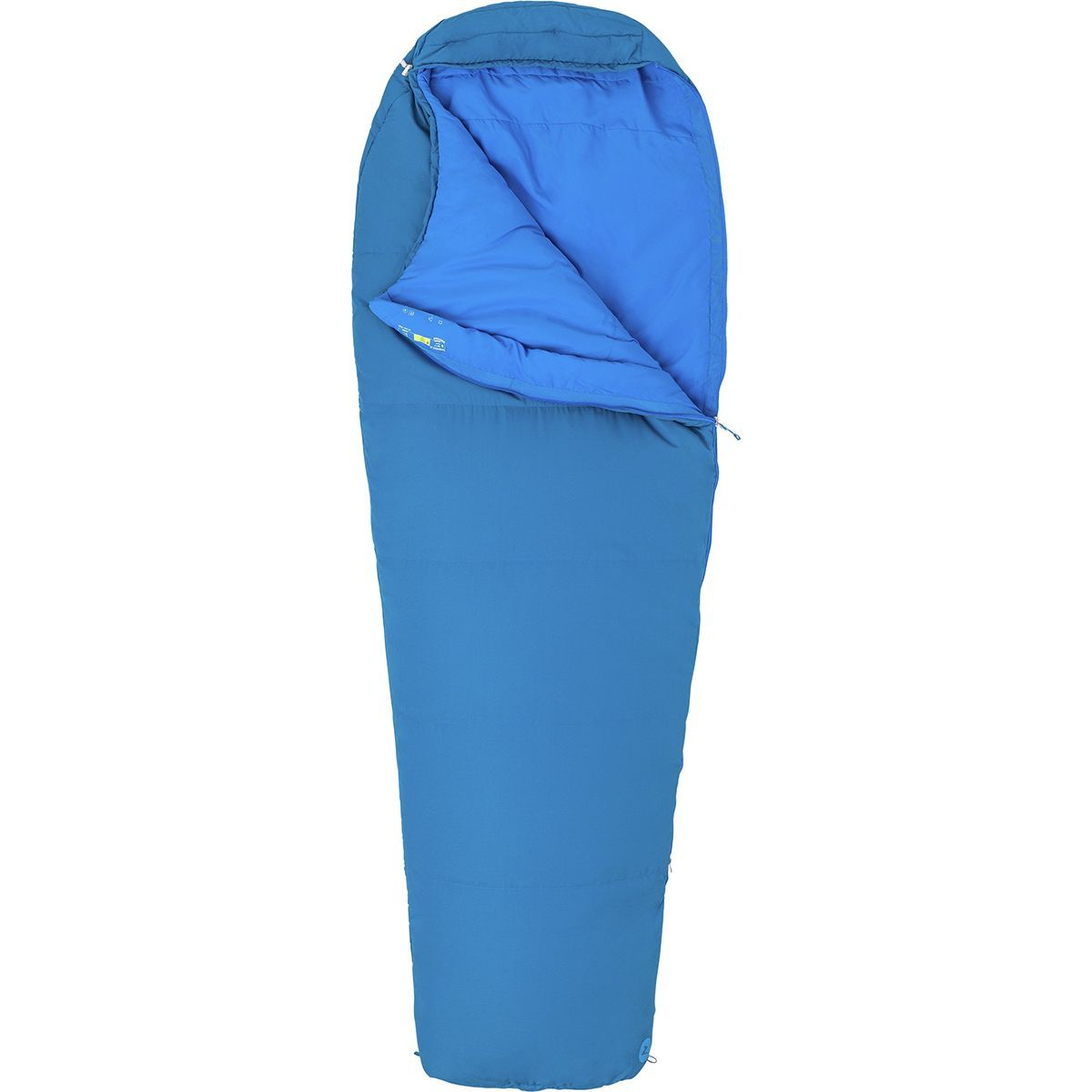 Marmot NanoWave 25 Sleeping Bag: 25F Synthetic in Classic Blue - Size: Regular/Left Zip