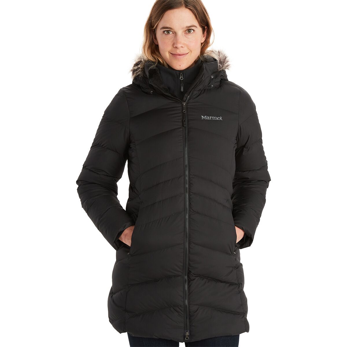 Marmot Women's Montreal Down Coat in Crocodile - Size: XS